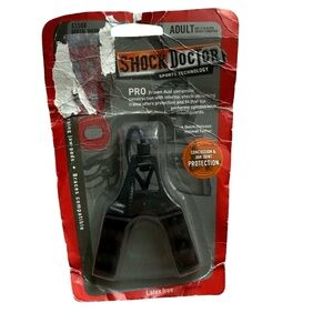 Shock Doctor Pro Black Mouthguard Football Adult